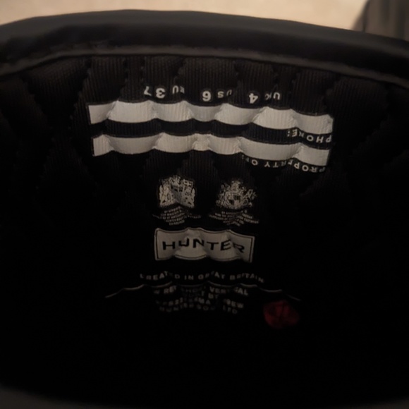 NWOT - Hunter Refined Short Vertical Quilt Boot - Picture 5 of 9